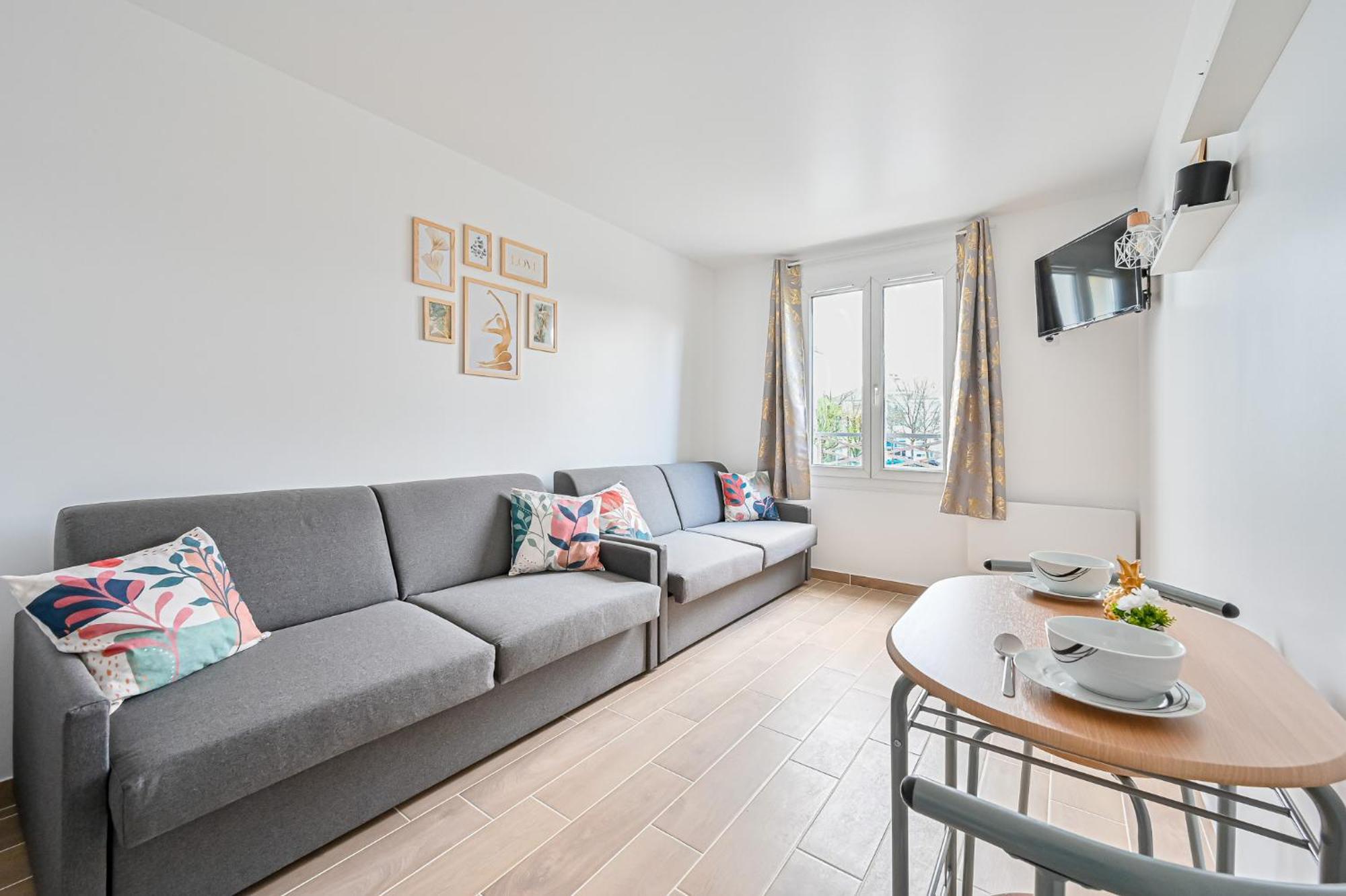 Apartment Le Cozybussy - 4 Pers - & Paris - Parking Bussy-Saint-Georges