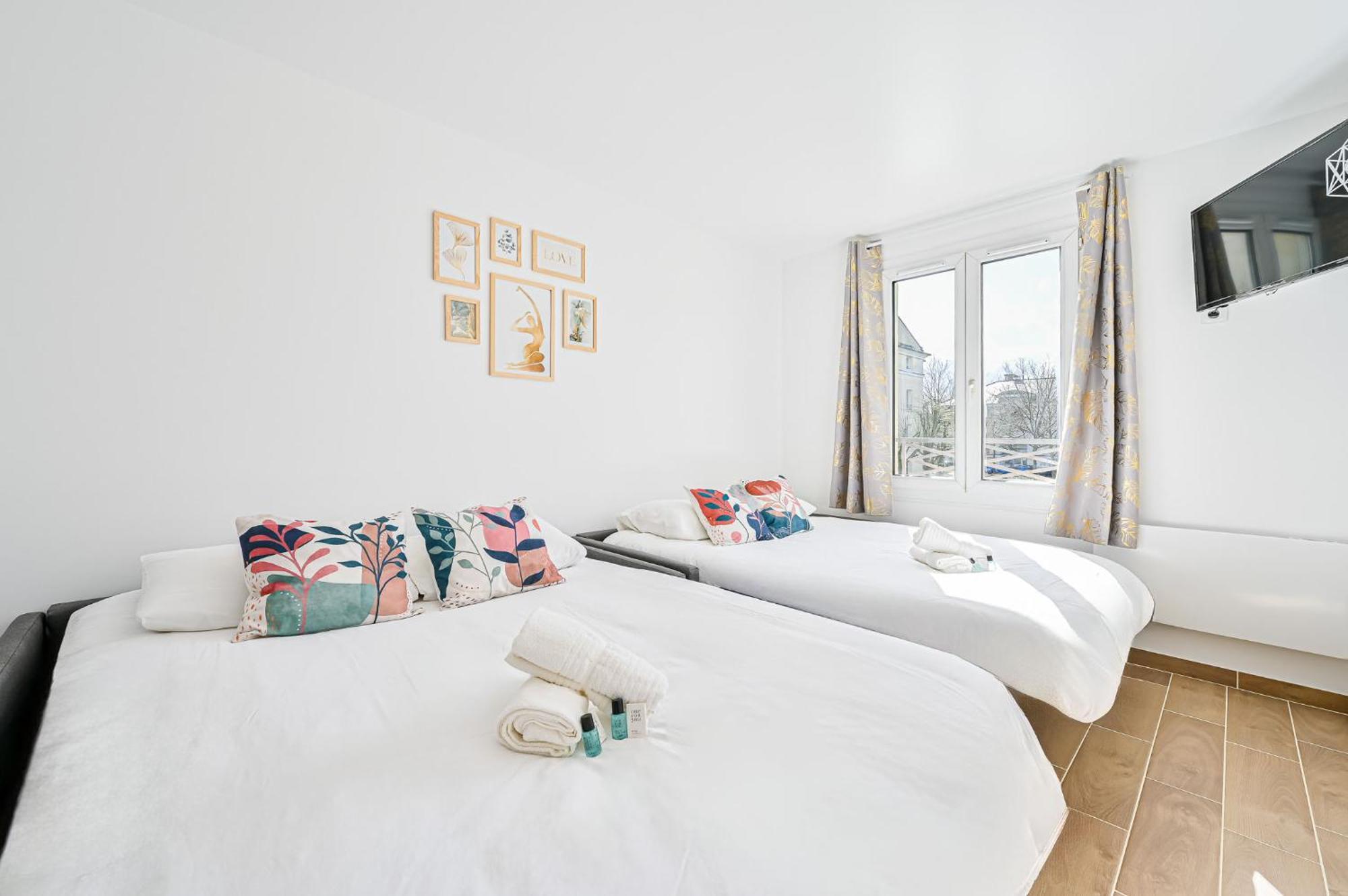 Le Cozybussy - 4 Pers - & Paris - Parking Bussy-Saint-Georges